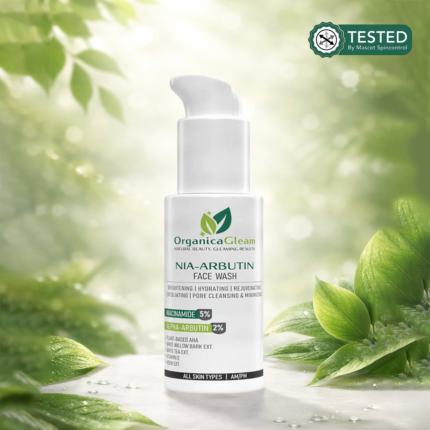 Nia-Arbutin Face Wash-50ml