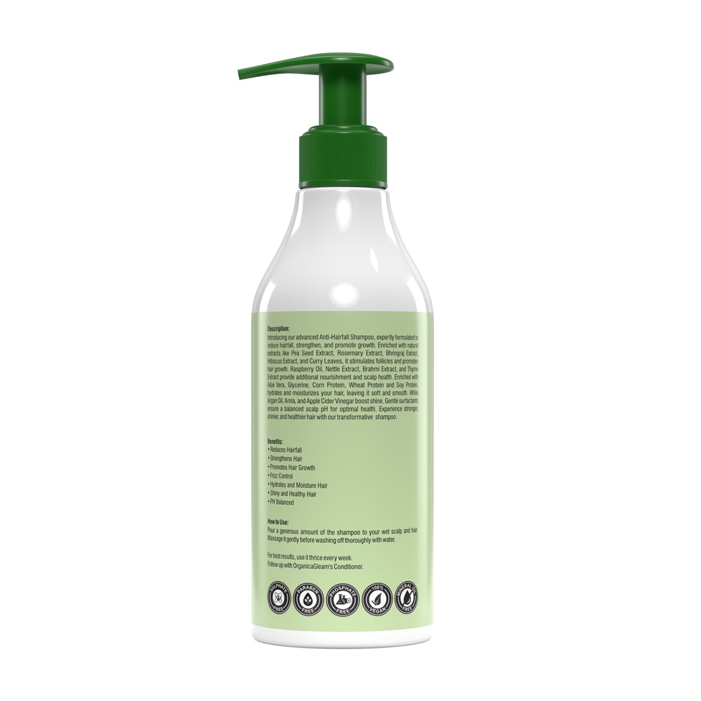 OrganicaGleam Anti-Hairfall Shampoo